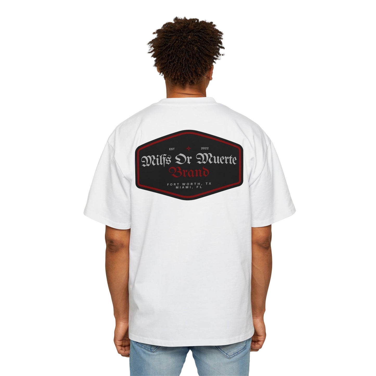 Diamond Patch Heavy Oversized Diamond Patch Tee By Milfs Or Muerte