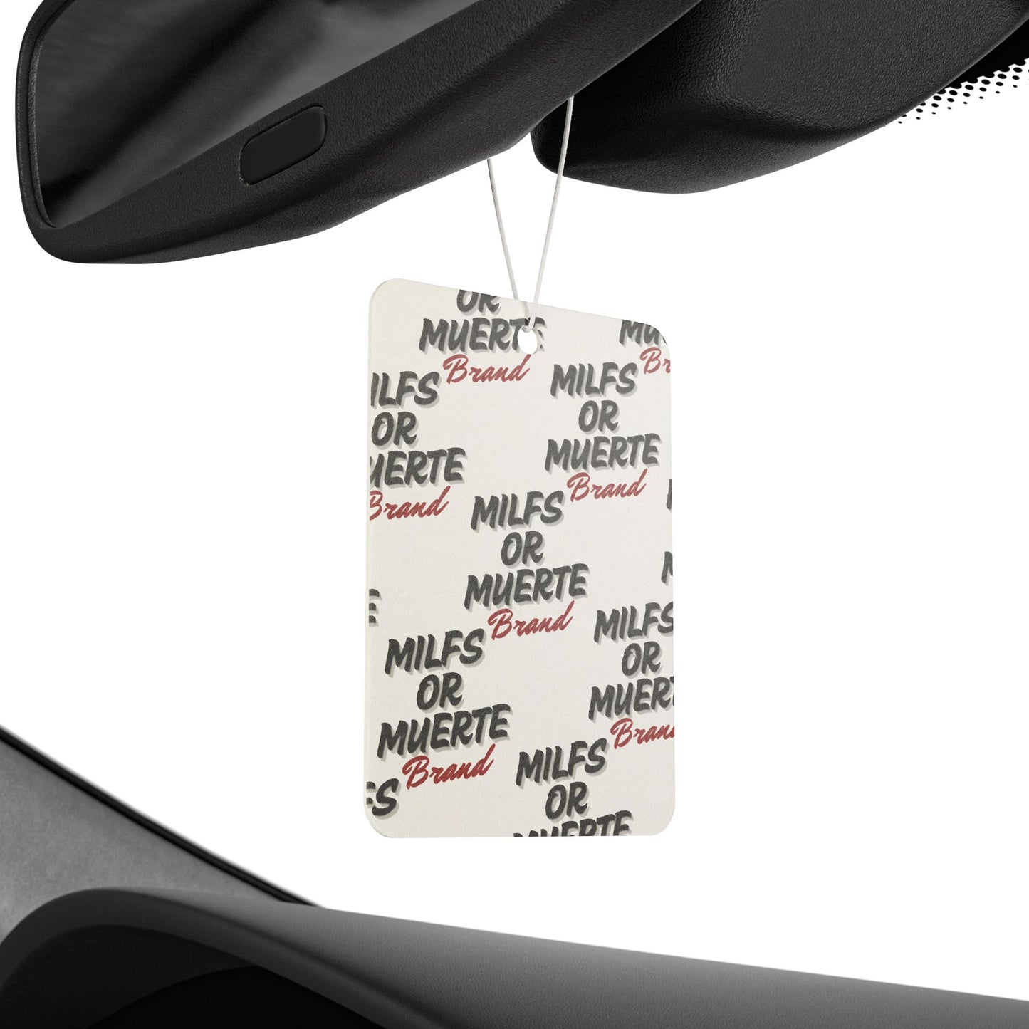 MILFS OR MUERTE Car Air Freshener - Logo