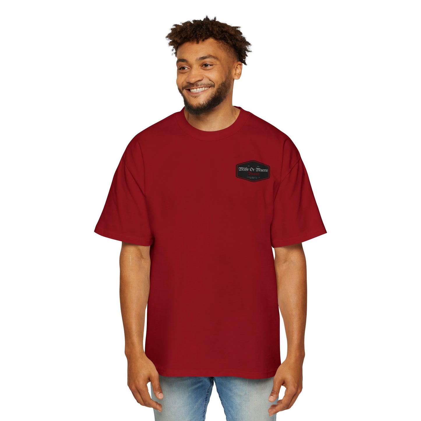 Diamond Patch Heavy Oversized Diamond Patch Tee By Milfs Or Muerte