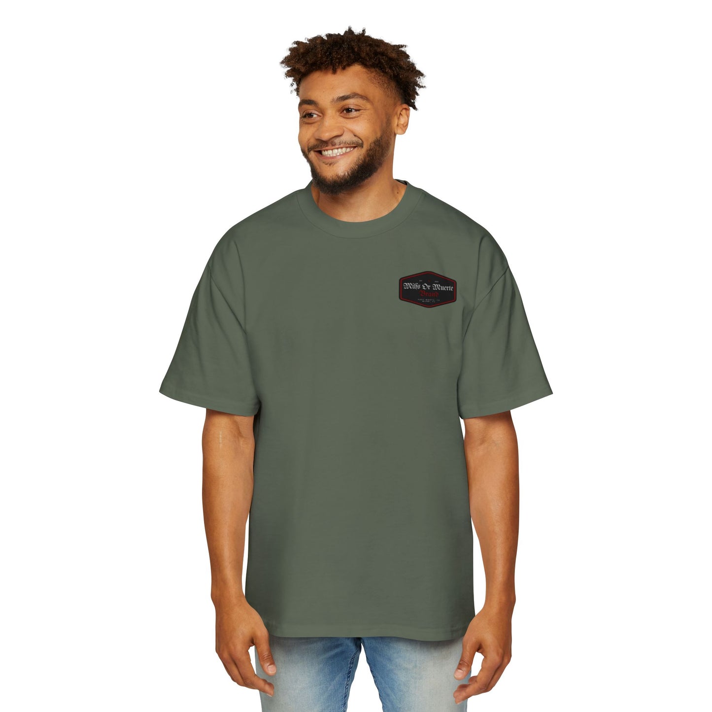 Diamond Patch Heavy Oversized Diamond Patch Tee By Milfs Or Muerte