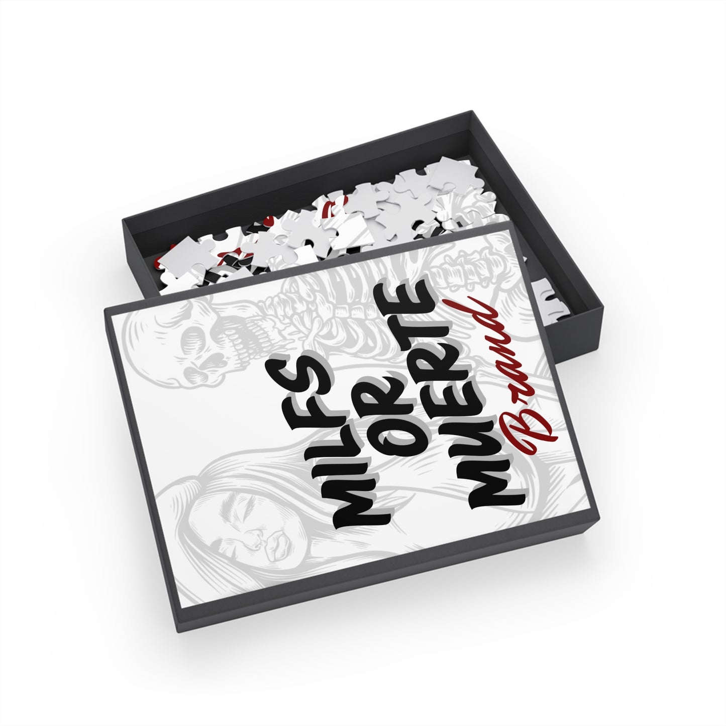 Milfs or Muerte Original Logo Puzzle - 500-Piece