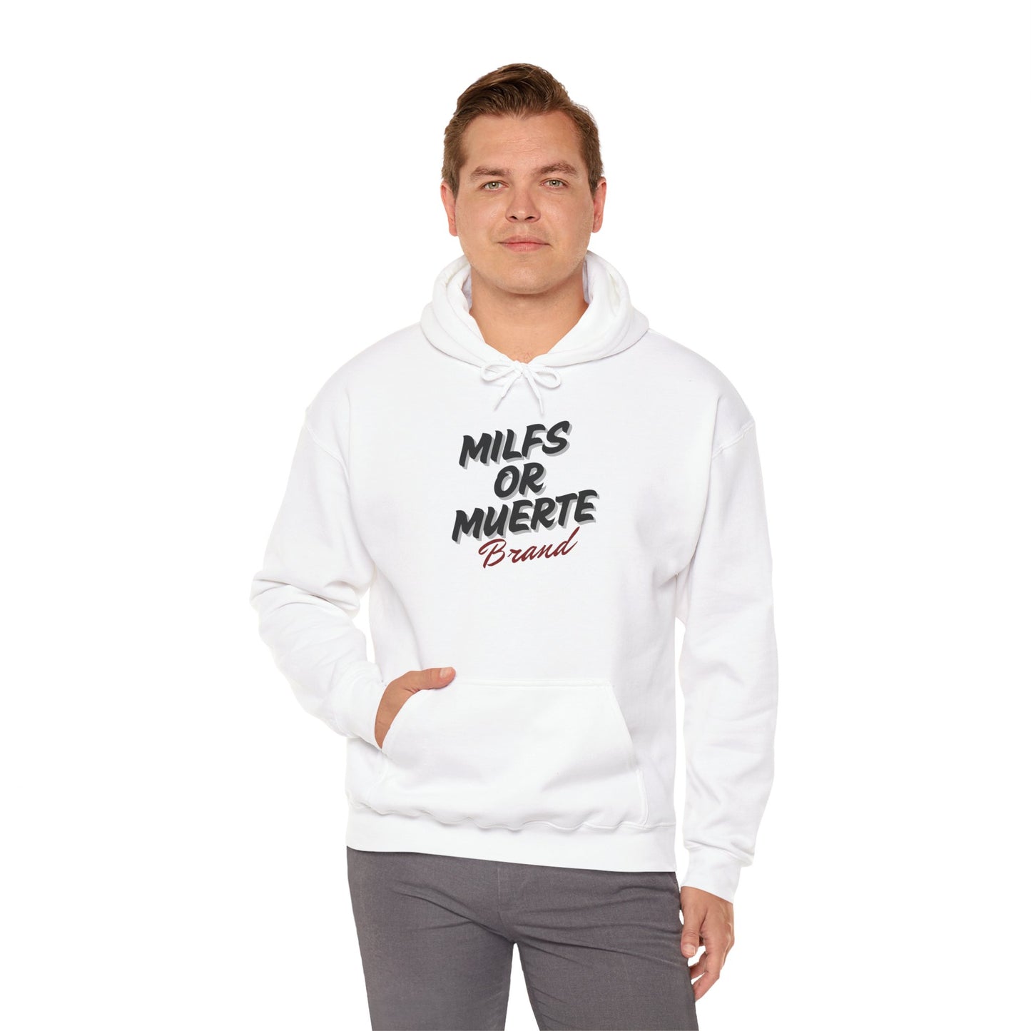 Milfs Or Muerte Unisex Red Print Sweatshirt
