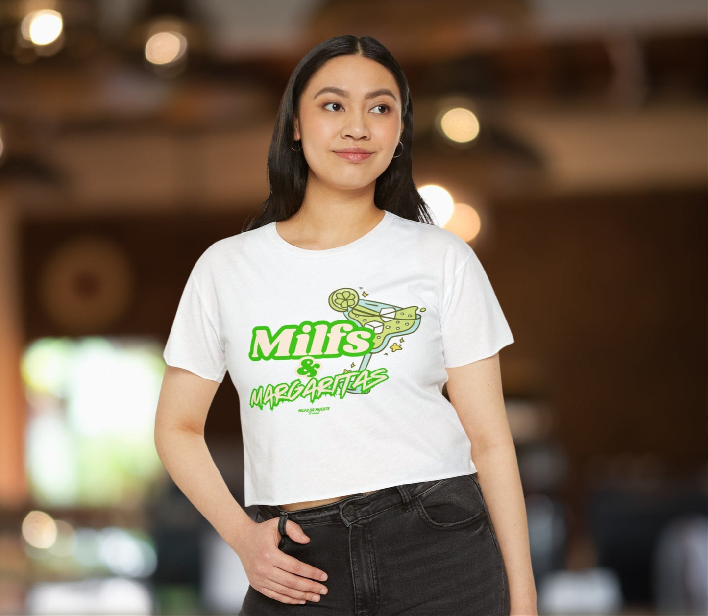 Women's Milfs & Margaritas t-shirt By Milfs Or Muerte