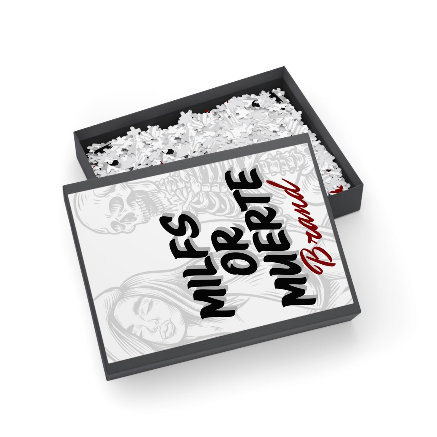 Milfs or Muerte Original Logo Puzzle - 500-Piece