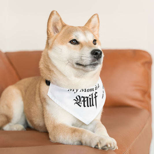 Pet Bandana Collar By Milfs Or Muerte