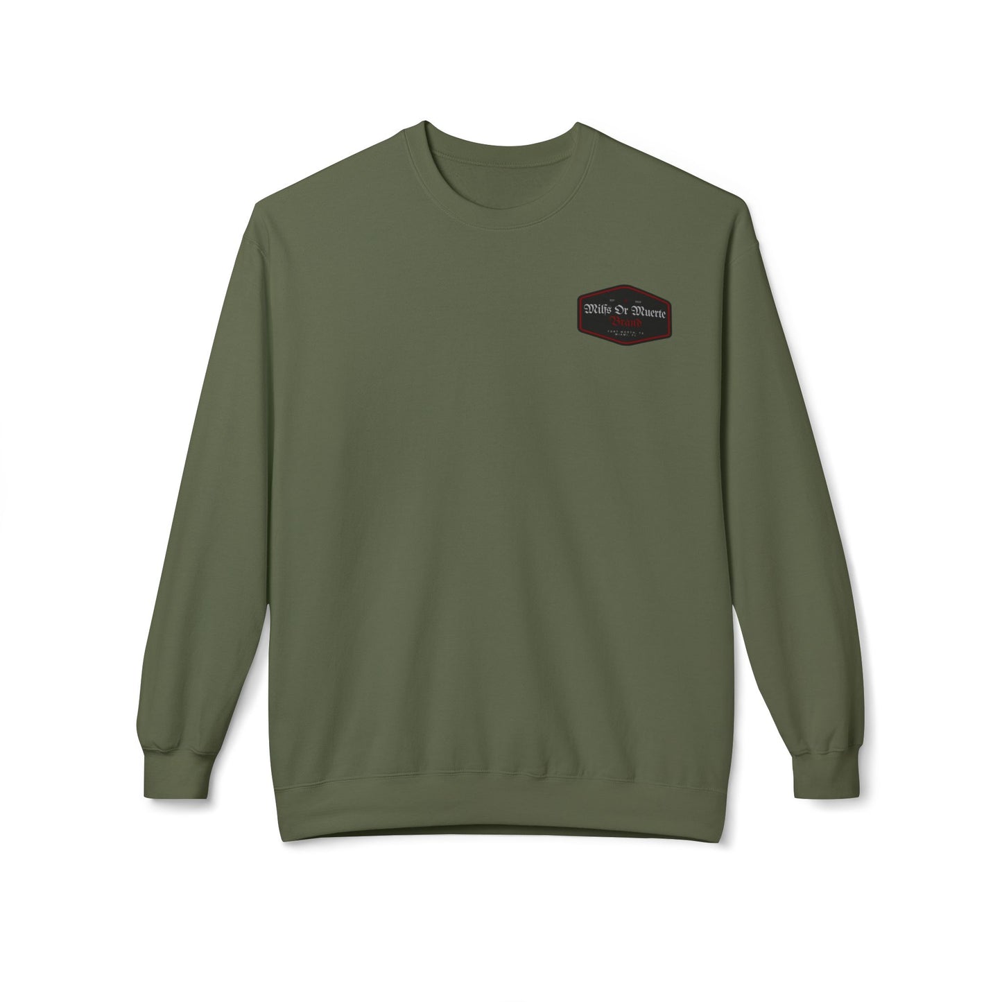 Unisex Midweight Softstyle Fleece Crewneck Sweatshirt By Milfs Or Muerte