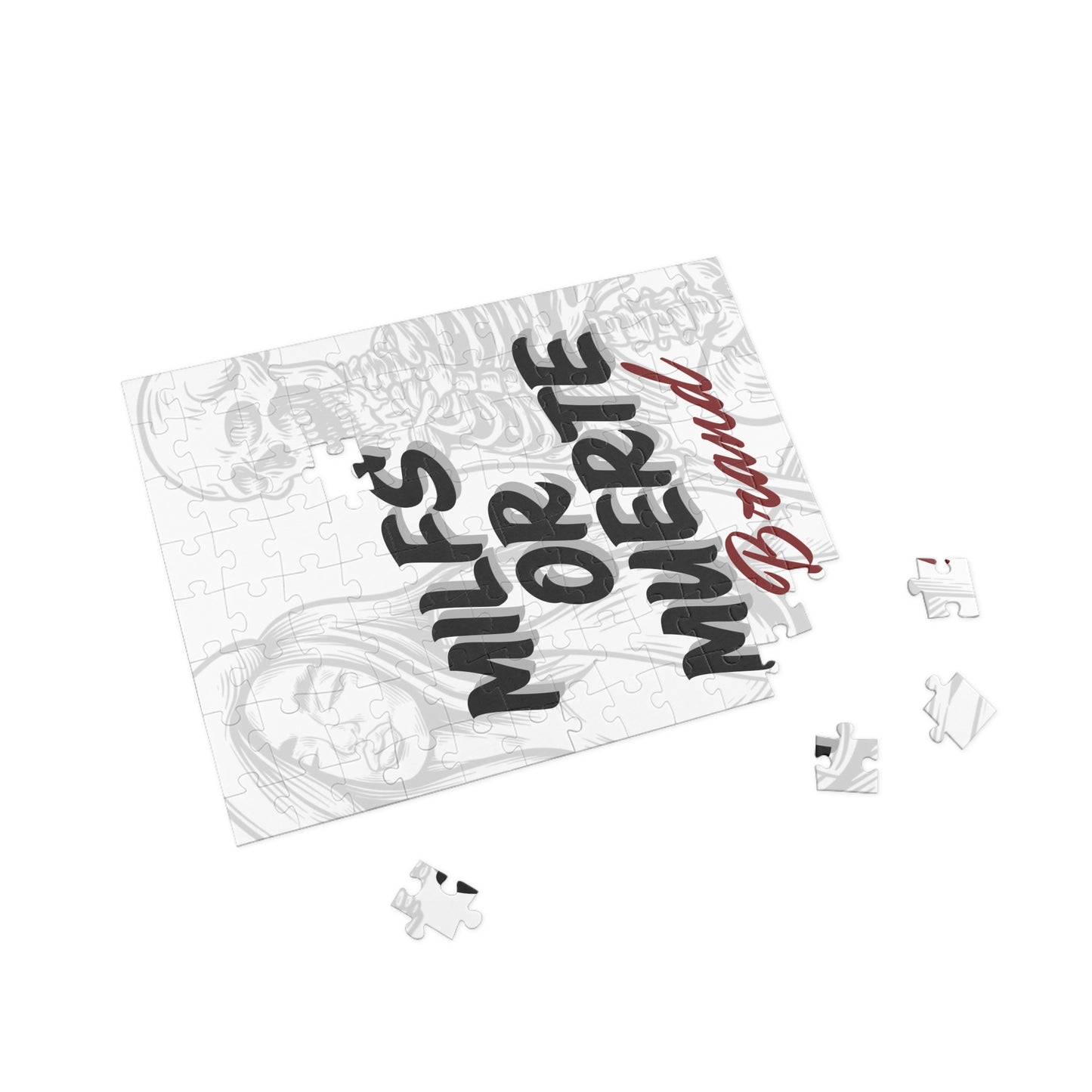 Milfs or Muerte Original Logo Puzzle - 500-Piece