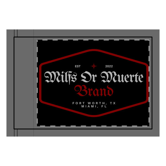 Double-Sided Diamond Patch Flag