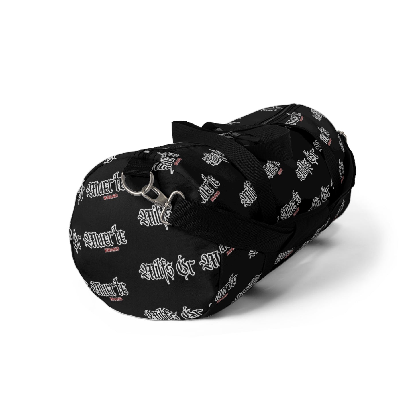 Black Duffel Bag By Milfs Or Muerte