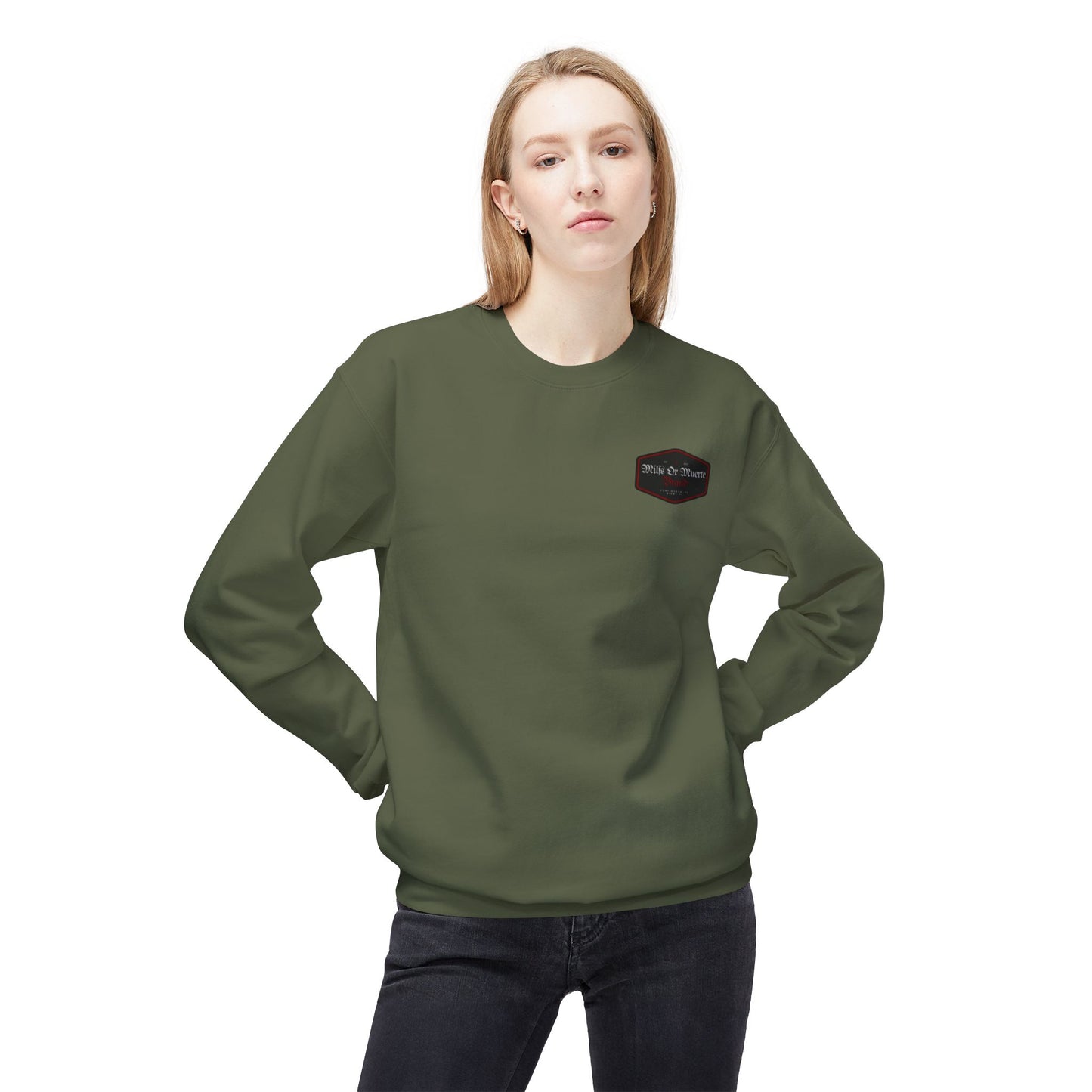 Unisex Midweight Softstyle Fleece Crewneck Sweatshirt By Milfs Or Muerte