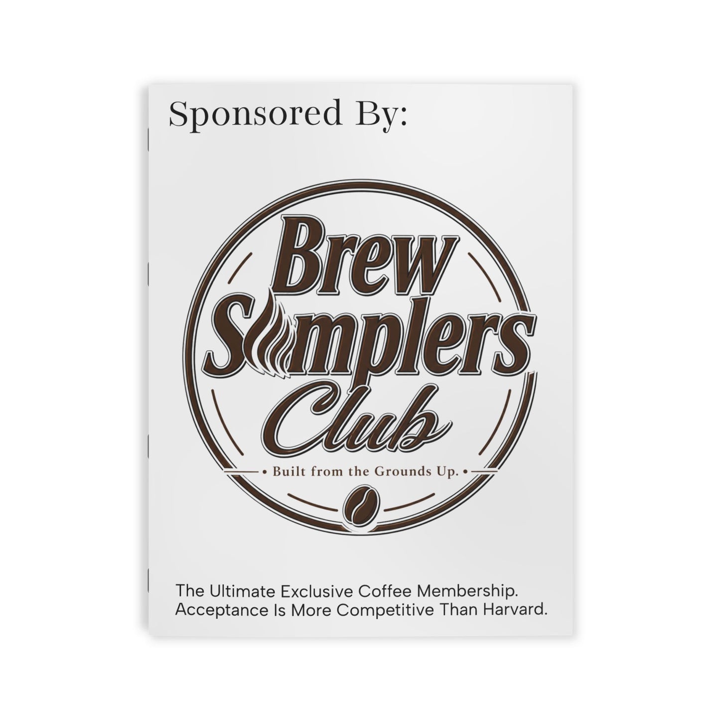 Coloring Book — Brew Samplers Club Coffee Logo Coloring Book (Refer a Business QR on Back)