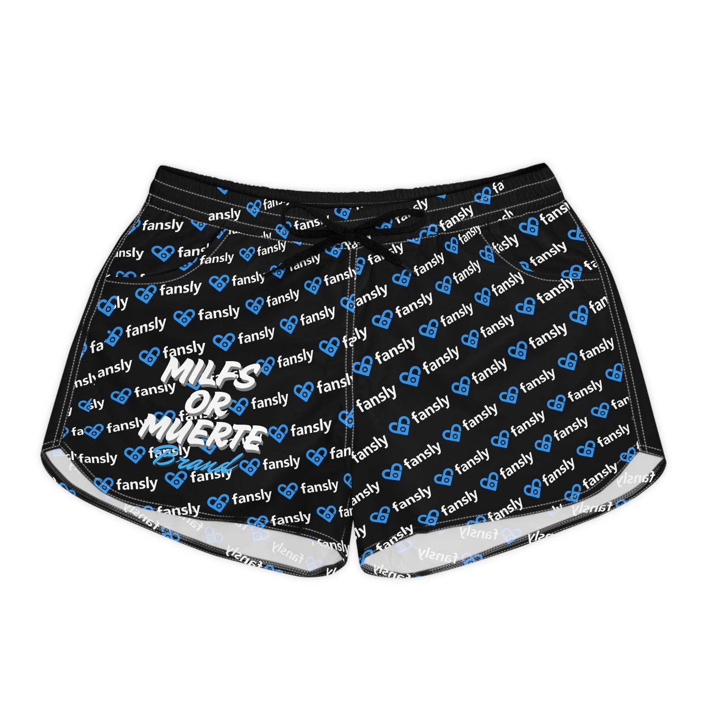 Women's Blue print Fansly Shorts By Milfs Or Muerte