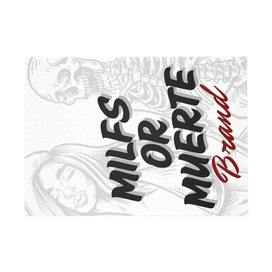 Milfs or Muerte Original Logo Puzzle - 500-Piece