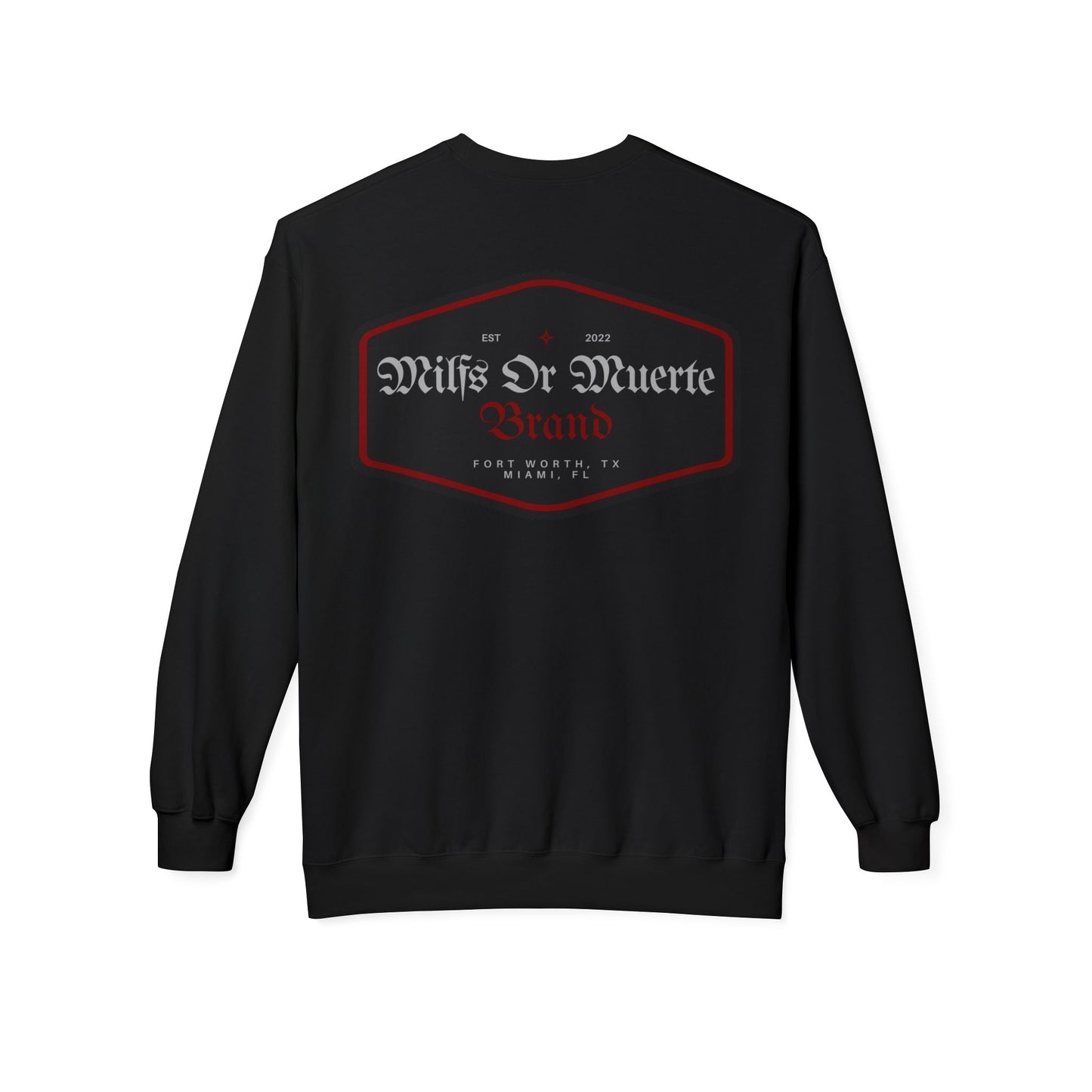 Unisex Midweight Softstyle Fleece Crewneck Sweatshirt By Milfs Or Muerte