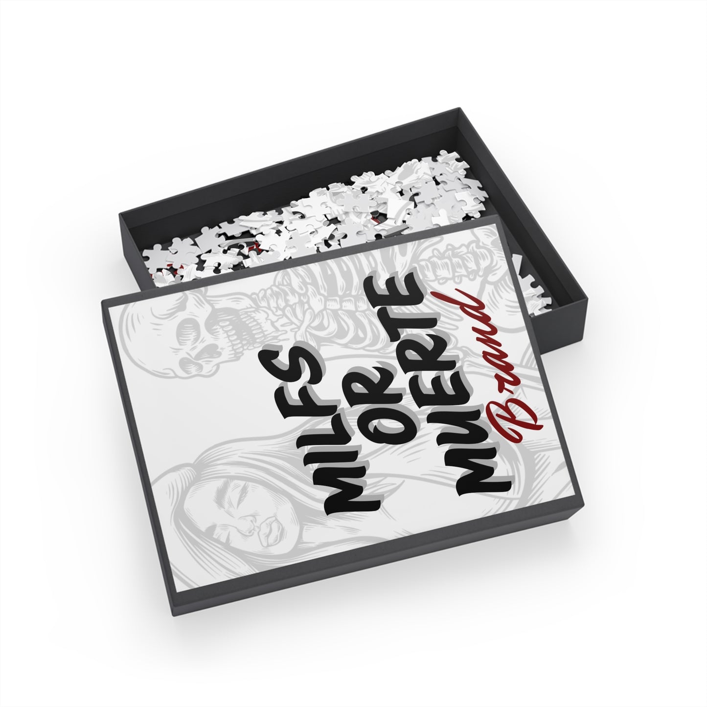 Milfs or Muerte Original Logo Puzzle - 500-Piece