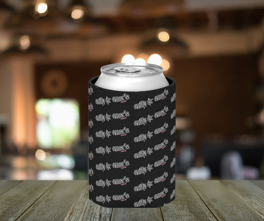 Black Can Koozie