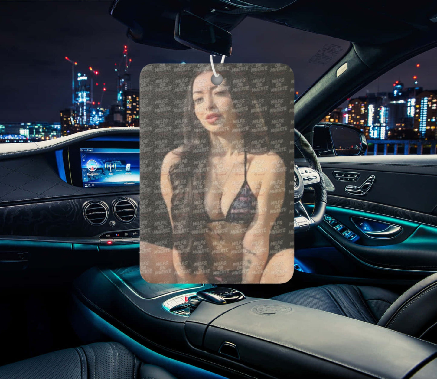 Milfs Or Muerte Car Air freshener -Princess Babe