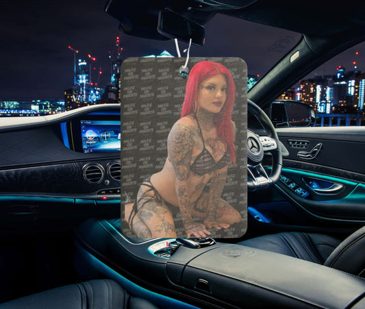 Milfs Or Muerte Air Freshener -Tattooed Babe