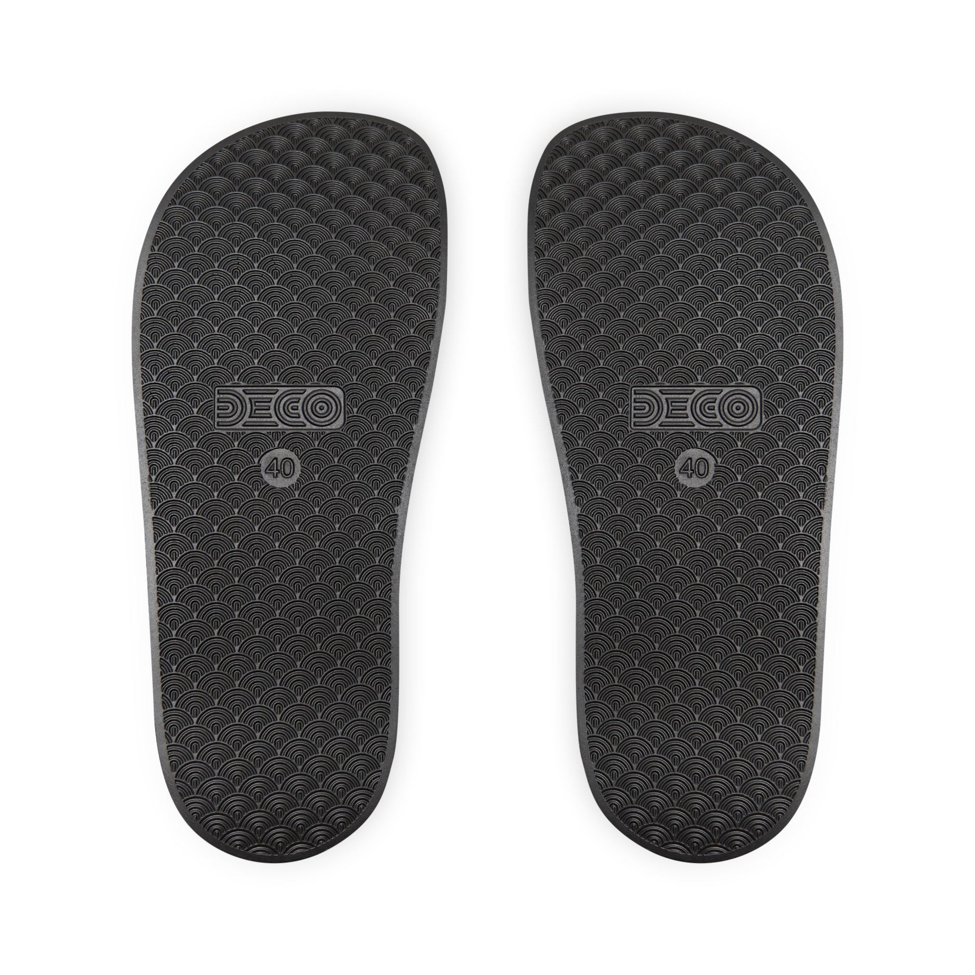 Milfs Or Muerte Blue Print Removable Strap Sandals (Unisex) 6
