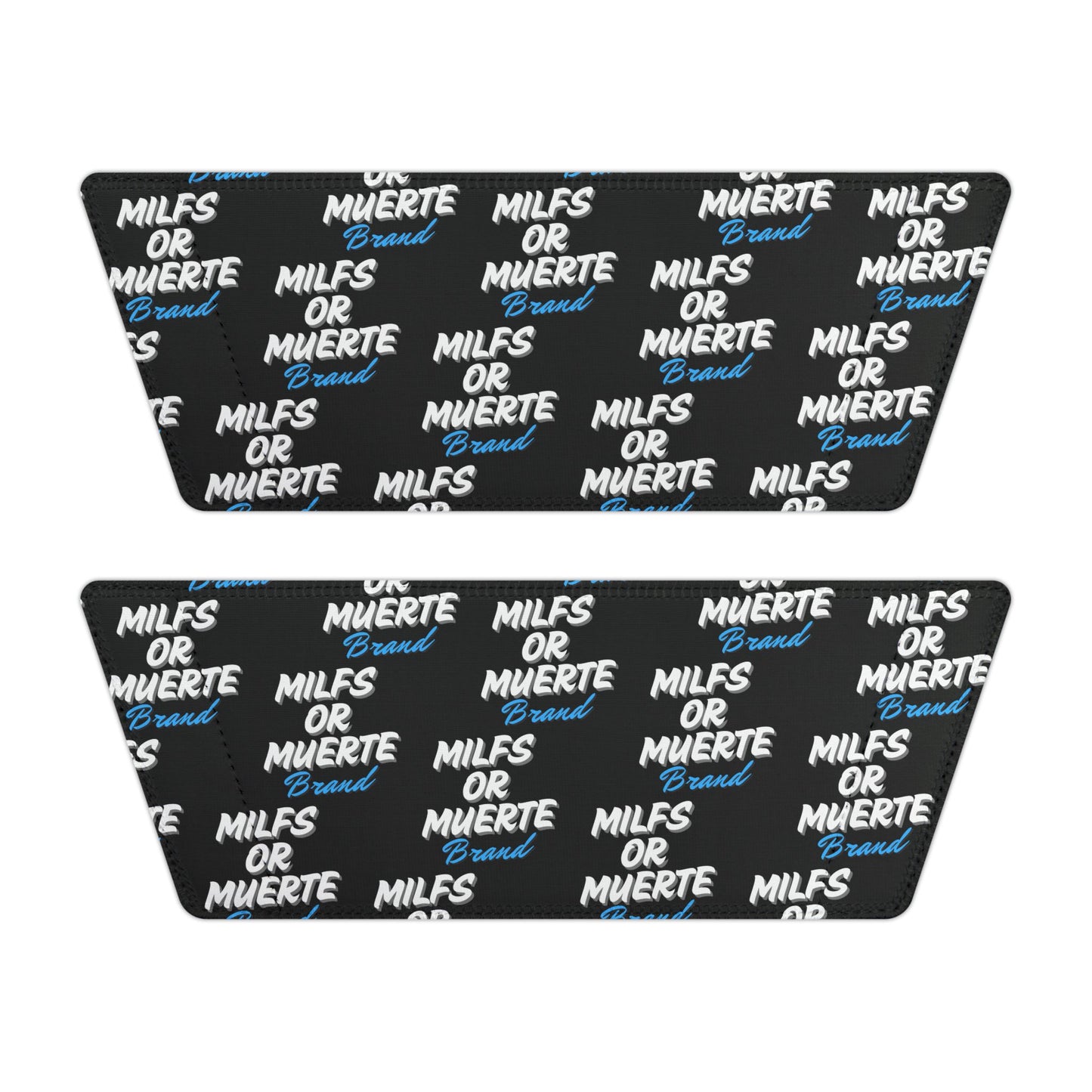 Milfs Or Muerte Blue Print Removable Strap Sandals (Unisex) 7