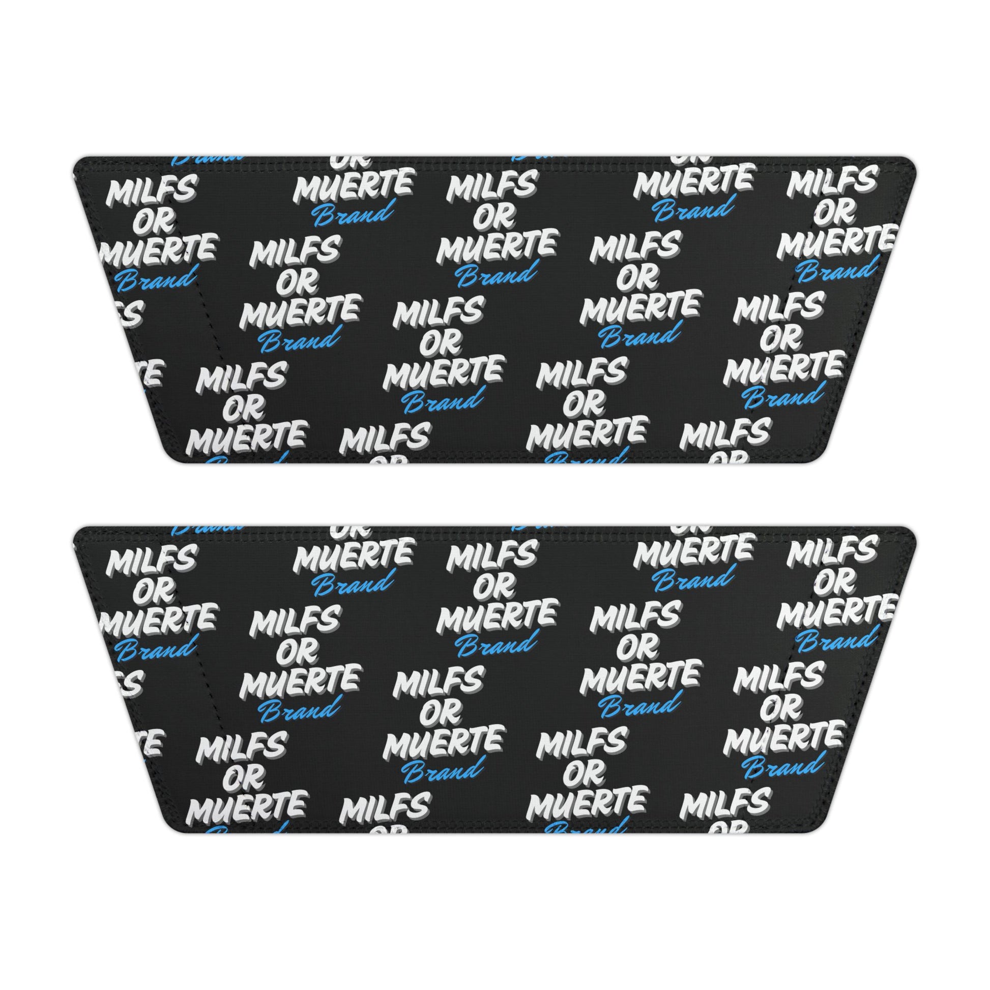 Milfs Or Muerte Blue Print Removable Strap Sandals (Unisex) 7