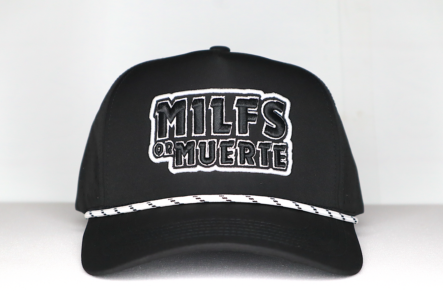 Milfs Or Muerte Custom Laser Cut Perforated 5 Panel Cap melin Hats Trucker Hat Curved Bill Performance