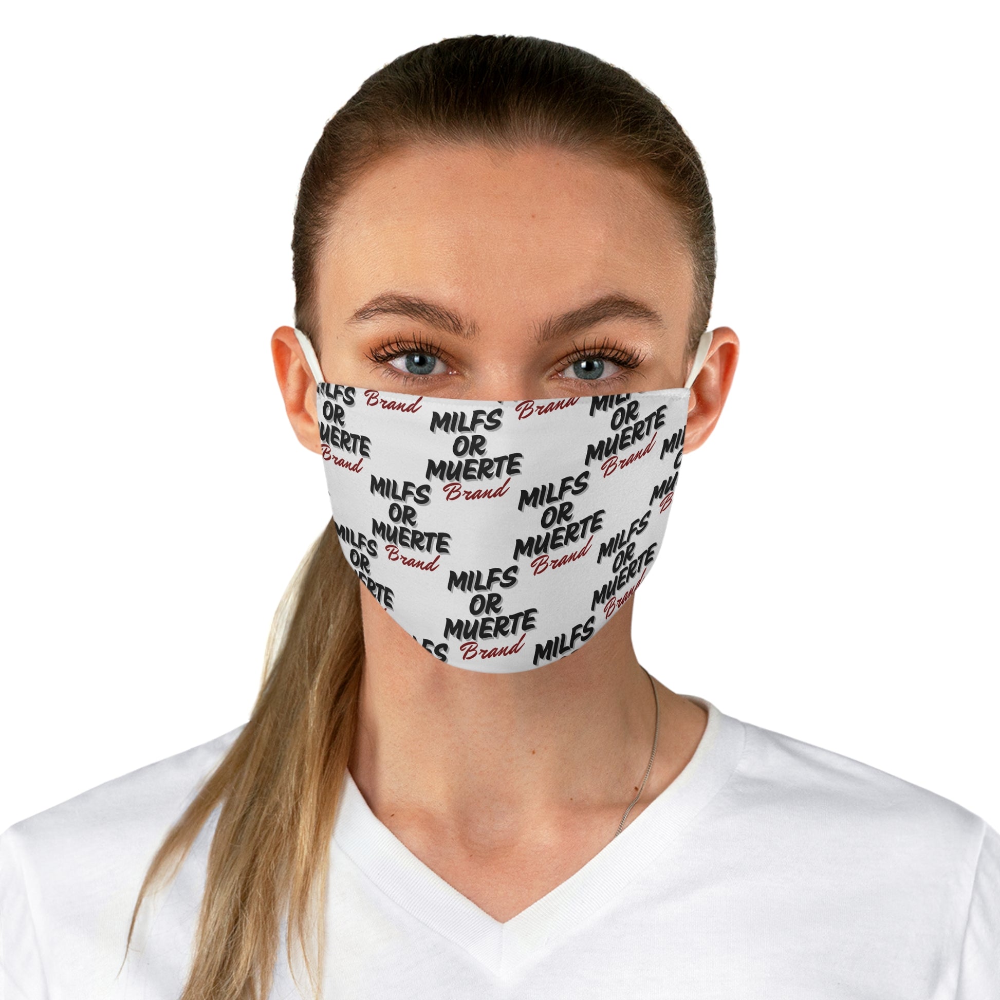 White Face Mask by Milfs Or Muerte  3
