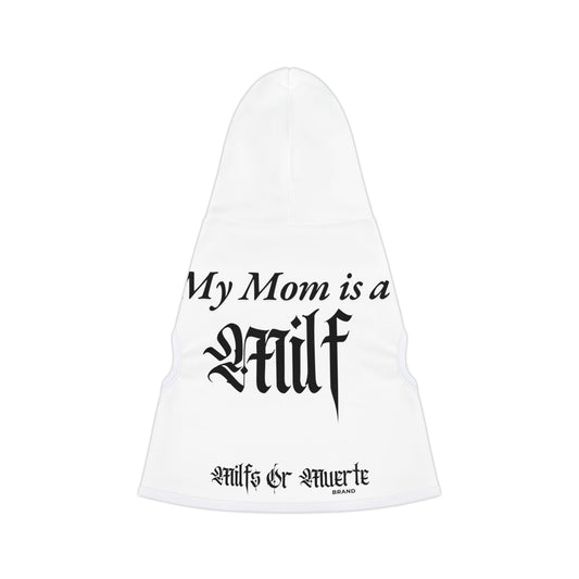 White Pet hoodie 1